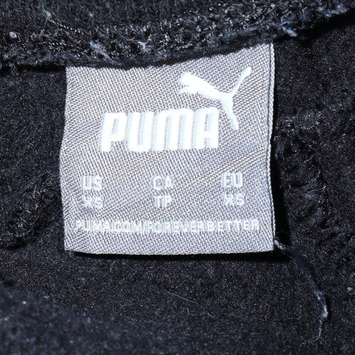 Womens UK Size S PUMA Regular Fit Jogger Black Trousers