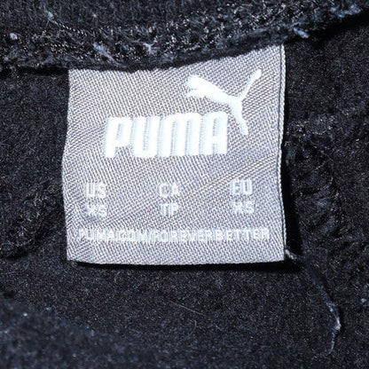 Womens UK Size S PUMA Regular Fit Jogger Black Trousers