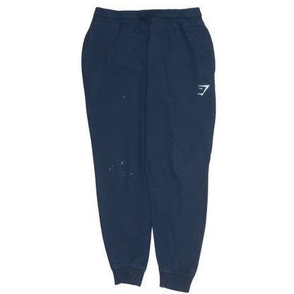 Mens UK Size S Gymshark Regular Fit Jogger Blue Trousers