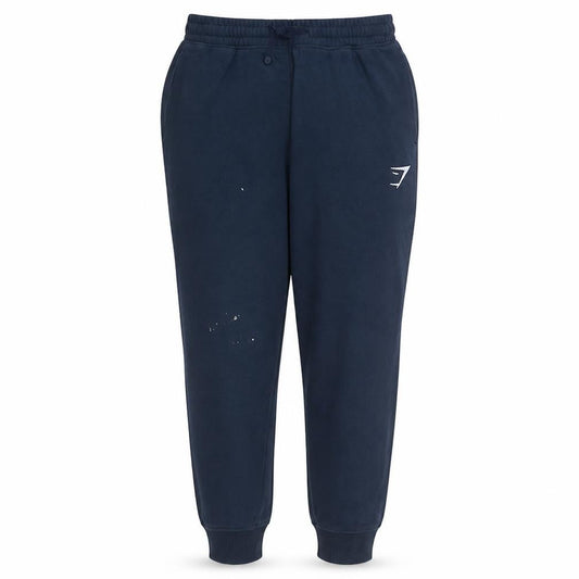 Mens UK Size S Gymshark Regular Fit Jogger Blue Trousers