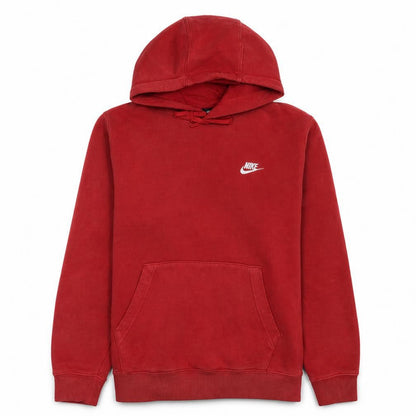 Mens UK Size M Nike Red Pullover Hoodie