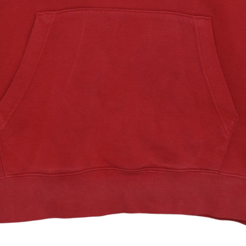 Mens UK Size M Nike Red Pullover Hoodie