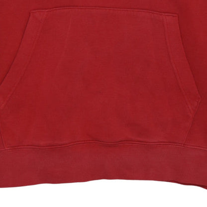 Mens UK Size M Nike Red Pullover Hoodie