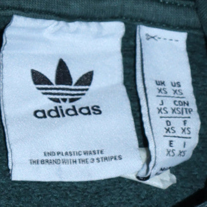 Mens UK Size XS adidas Green Pullover Hoodie