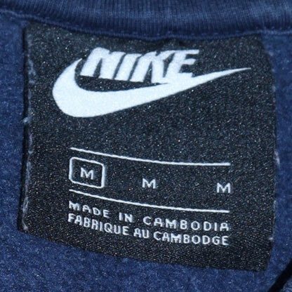 Mens UK Size M Nike Blue Pullover Sweatshirt