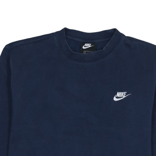 Mens UK Size M Nike Blue Pullover Sweatshirt
