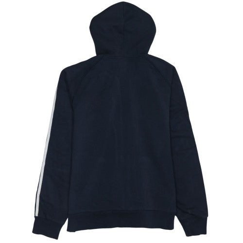 Mens UK Size M adidas Blue Full Zip Hoodie