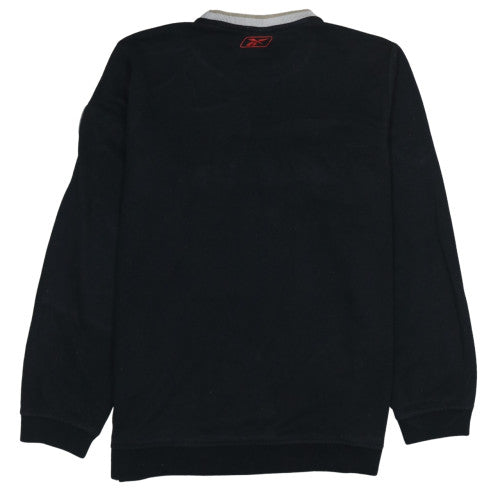 Womens UK Size XL Reebok Black Pullover Sweatshirt