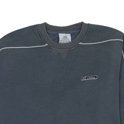 Mens UK Size XS adidas Grey Pullover Sweatshirt
