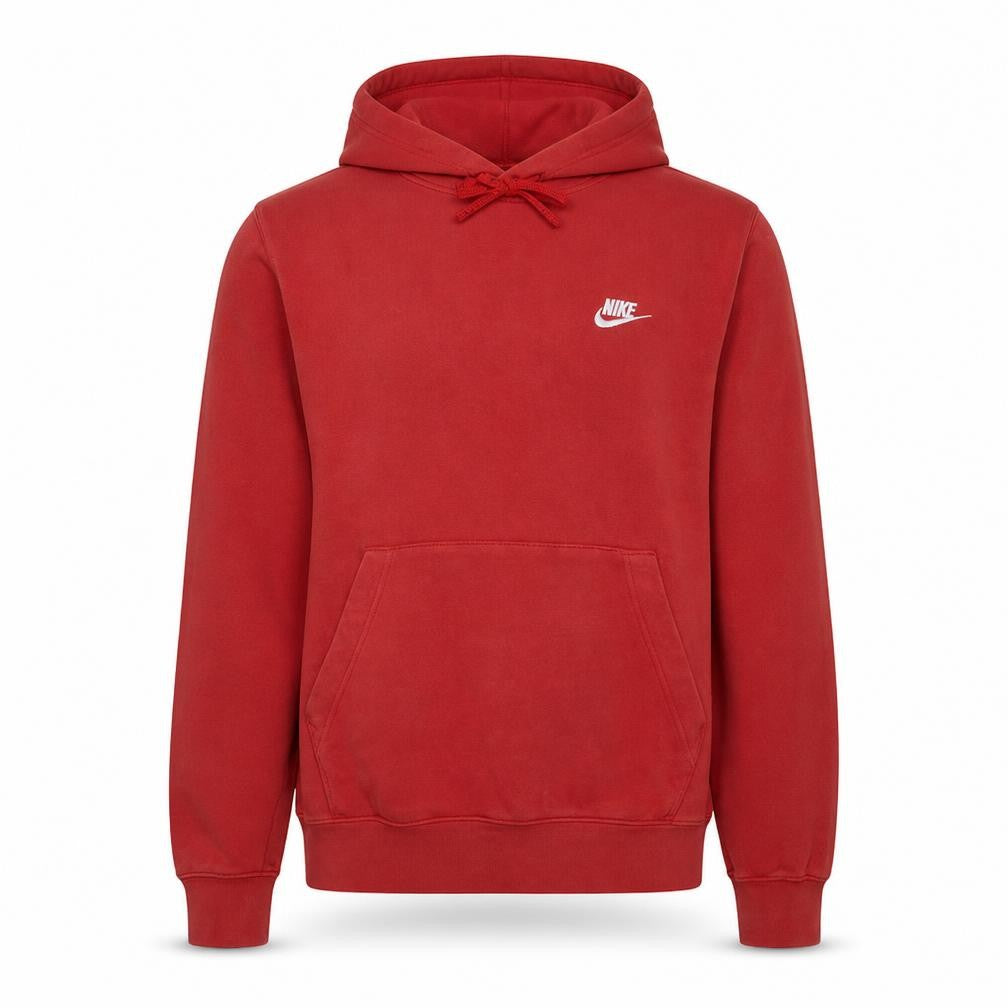 Mens UK Size S Nike Red Pullover Hoodie