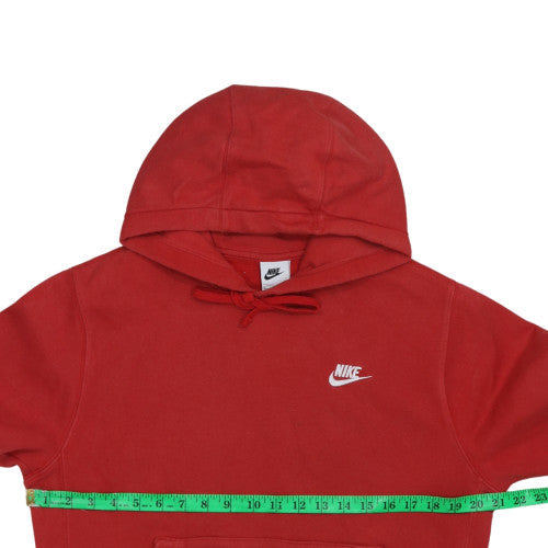 Mens UK Size S Nike Red Pullover Hoodie