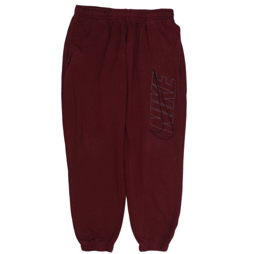 Mens UK Size XL Nike Regular Fit Sweatpants Red Trousers