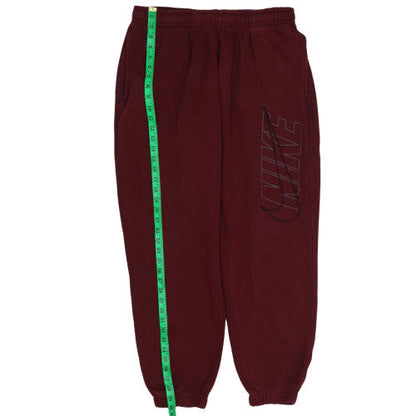 Mens UK Size XL Nike Regular Fit Sweatpants Red Trousers