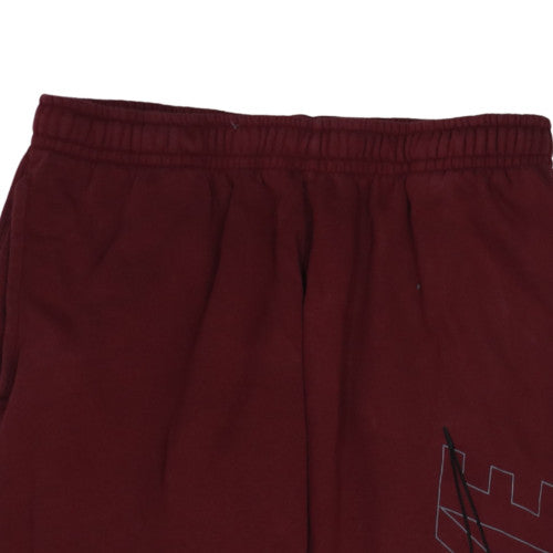 Mens UK Size XL Nike Regular Fit Sweatpants Red Trousers