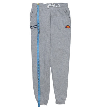 Ellesse Women Grey Jogger Sweatpants UK 6 Cotton Blend Casual