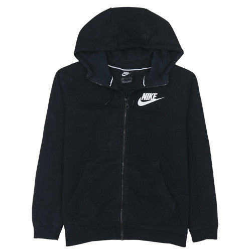 Mens UK Size S Nike Black Full Zip Hoodie