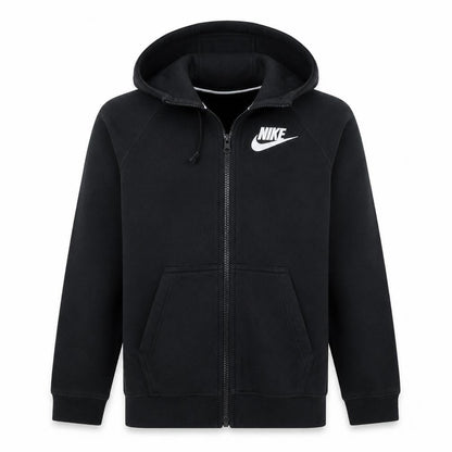 Mens UK Size S Nike Black Full Zip Hoodie