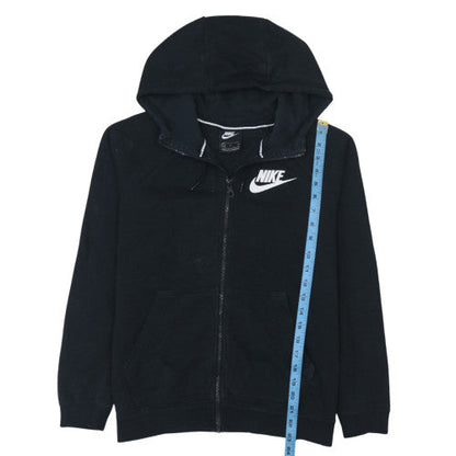 Mens UK Size S Nike Black Full Zip Hoodie