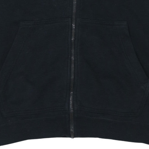 Mens UK Size S Nike Black Full Zip Hoodie