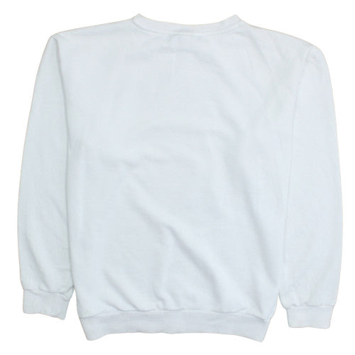 Mens UK Size M ellesse White Pullover Sweatshirt