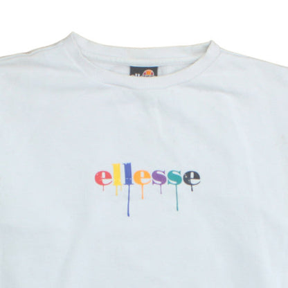Mens UK Size M ellesse White Pullover Sweatshirt