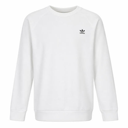 Mens UK Size L adidas White Pullover Sweatshirt