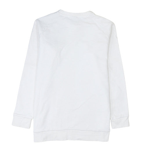 Mens UK Size L adidas White Pullover Sweatshirt
