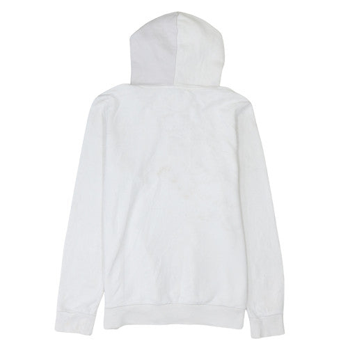 Mens UK Size L PUMA White Pullover Hoodie
