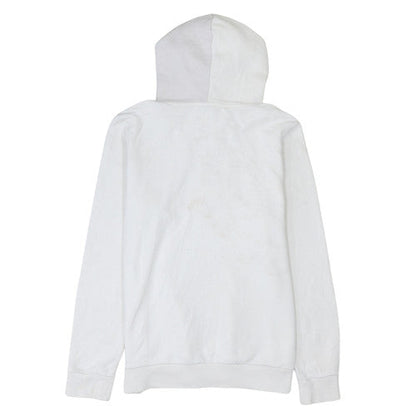 Mens UK Size L PUMA White Pullover Hoodie