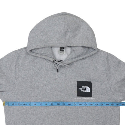 Mens UK Size L The North Face Grey Pullover Hoodie