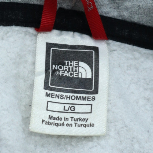 Mens UK Size L The North Face Grey Pullover Hoodie