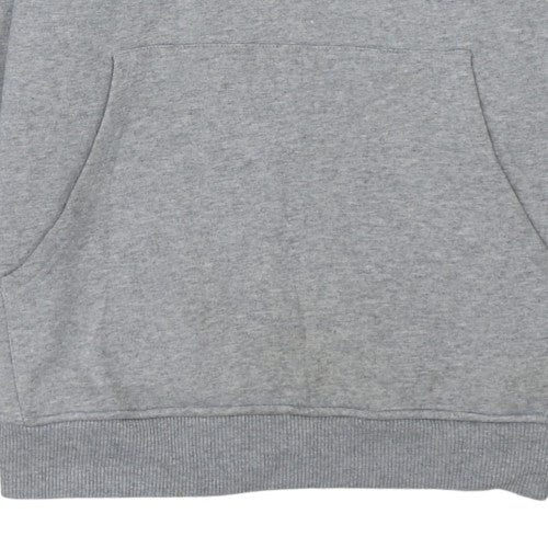 Mens UK Size L The North Face Grey Pullover Hoodie
