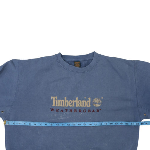 Mens UK Size XL Timberland Blue Pullover Sweatshirt