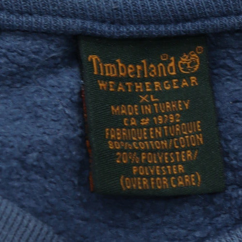 Mens UK Size XL Timberland Blue Pullover Sweatshirt