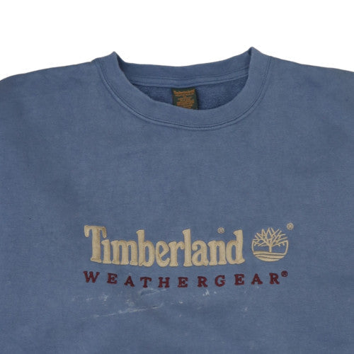 Mens UK Size XL Timberland Blue Pullover Sweatshirt