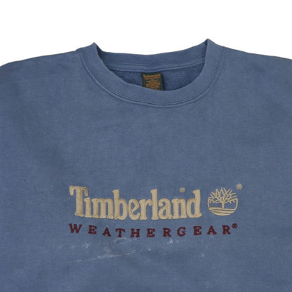 Mens UK Size XL Timberland Blue Pullover Sweatshirt