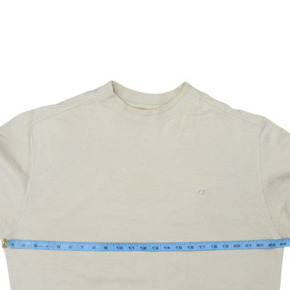 Mens UK Size L Champion Beige Pullover Sweatshirt