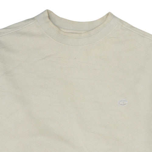Mens UK Size L Champion Beige Pullover Sweatshirt