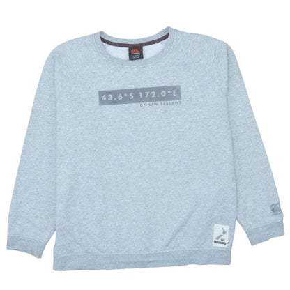 Teens UK Size 14 Canterbury Grey Pullover Sweatshirt