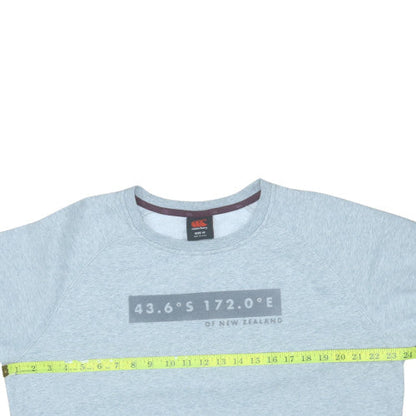 Teens UK Size 14 Canterbury Grey Pullover Sweatshirt