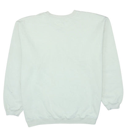 Mens UK Size XL Nike White Pullover Sweatshirt