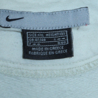 Mens UK Size XL Nike White Pullover Sweatshirt