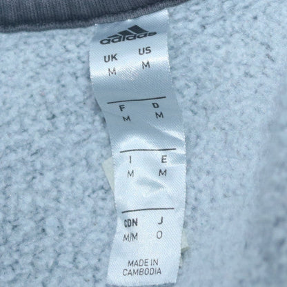 Mens UK Size M adidas Grey Pullover Hoodie