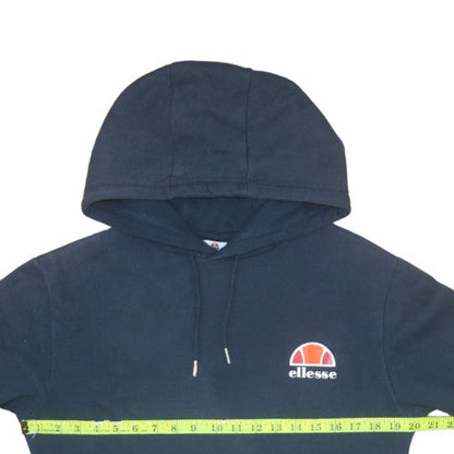 Mens UK Size S ellesse Blue Pullover Hoodie