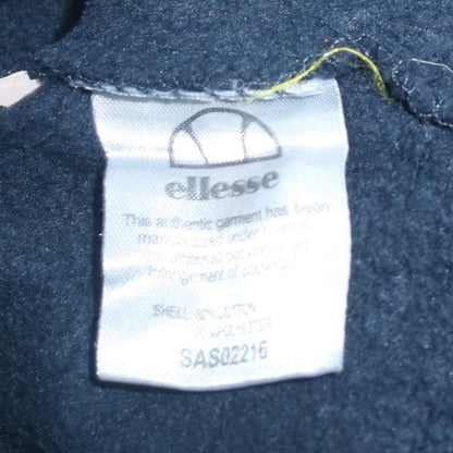 Mens UK Size S ellesse Blue Pullover Hoodie