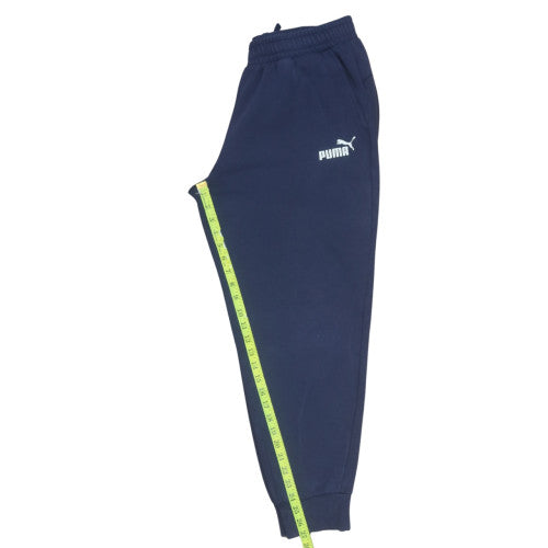 Mens UK Size XL PUMA Regular Fit Sweatpants Blue Trousers
