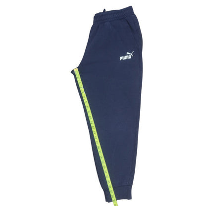 Mens UK Size XL PUMA Regular Fit Sweatpants Blue Trousers