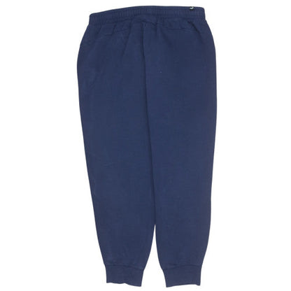 Mens UK Size XL PUMA Regular Fit Sweatpants Blue Trousers