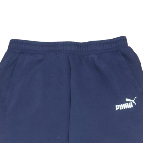 Mens UK Size XL PUMA Regular Fit Sweatpants Blue Trousers