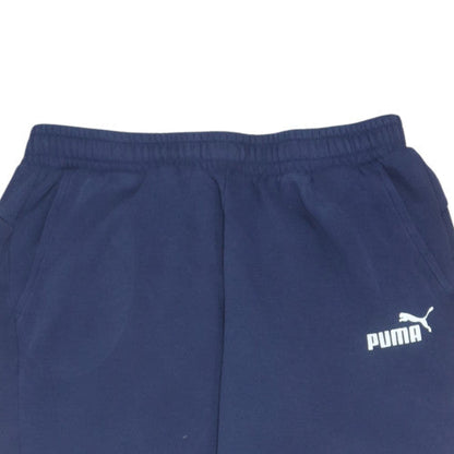 Mens UK Size XL PUMA Regular Fit Sweatpants Blue Trousers
